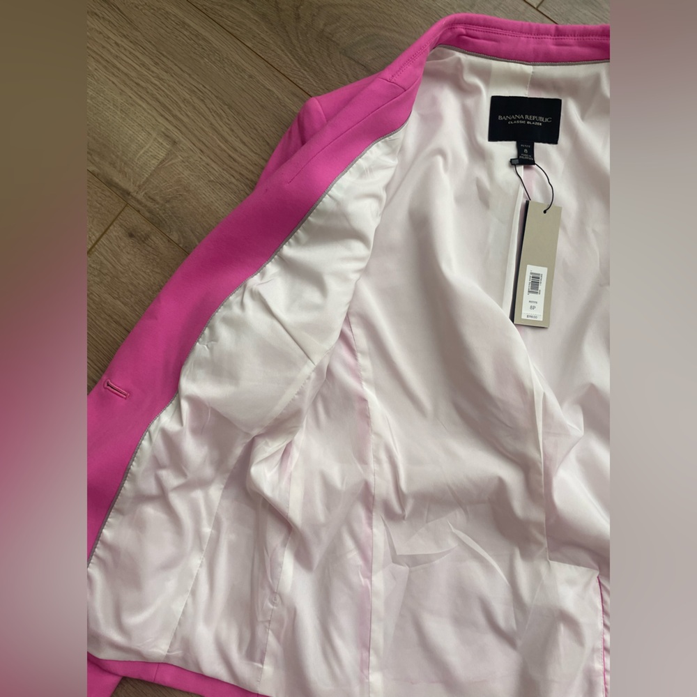 Banana Republic Vibrant Pink Blazer - Picture 5 of 6